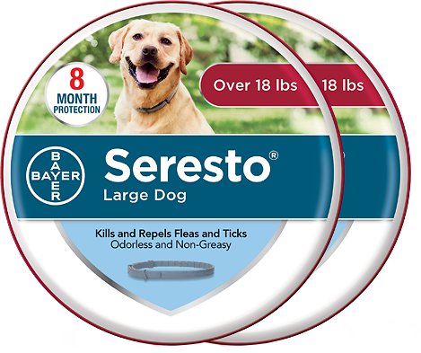 Seresto flea and tick collar large dog sale